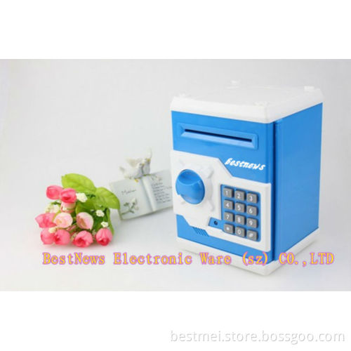 Happy Plastic Kids Money Safe Bank